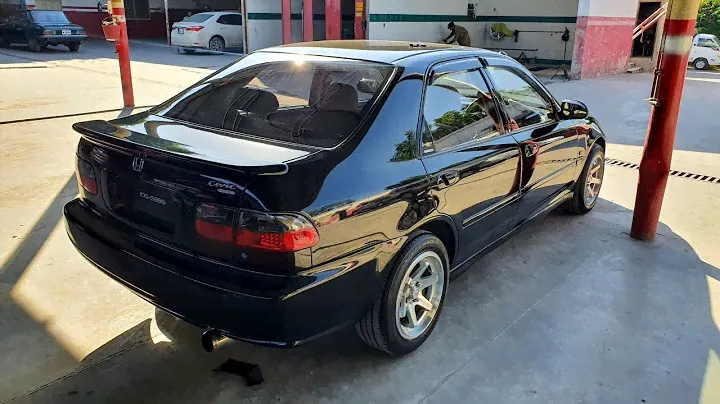 Honda Civic 1995 With Japanese Interior,   Fresh Paint, Alloys Rims, Complete car for sale