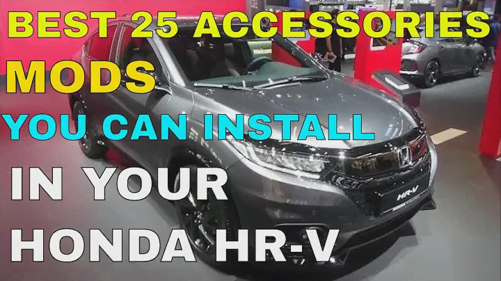 25 лучших аксессуаров, которые вы можете установить на свой Honda HRV, хромированные коврики для экстерьера и интерьера и многое другое