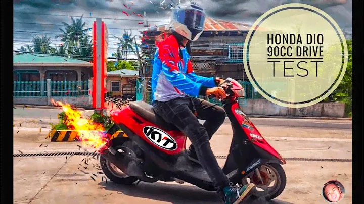 Honda DIO 1 90cc (Test Drive)