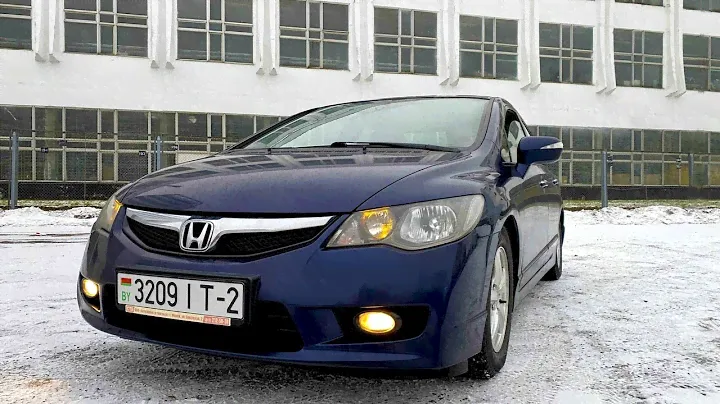 Honda Civic 8 Hybrid. Пацан - мобиль.