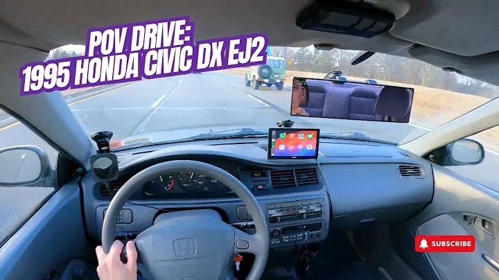 1995 Honda Civic DX EJ2 - Stock - POV Drive - What's It Like Driving a 1995 in 2024?