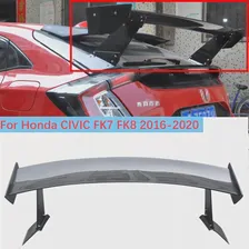 Карбоновый спойлер заднего багажника GT Wing для Honda CIVIC FK7 FK8 ХЭТЧБЕК 2016-2020